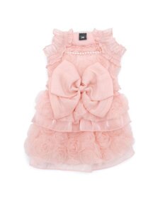 PET PARADISE cherircouture メニ―ローズ ワンピース ピンク 小型犬