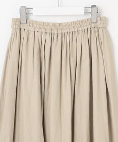 J.PRESS LADIES 【洗える】シャンブレーツイル ティアード スカート