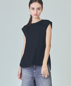 GRACE CONTINENTAL バックロゴ刺繍ノースリーブ