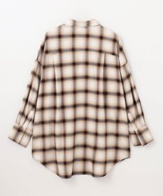 ANY オンブレーチェックシャツ