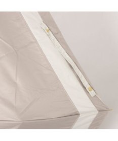 UNBILLION カシュネ cachenez / PU切り継ぎボーダー3段折りたたみ傘