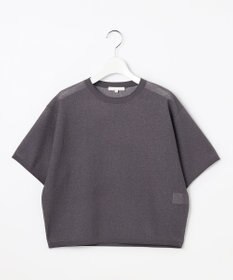 自由区 シアーメッシュニット Tシャツ