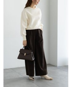 Te chichi ワンポイント刺繍裏起毛プルオーバー