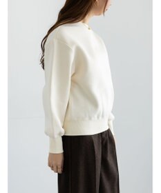 Te chichi ワンポイント刺繍裏起毛プルオーバー