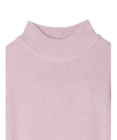 earth music&ecology やわらかタッチハイネックリブプルオーバー