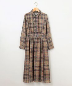 ギミックチェックツイード ワンピース / 組曲 L | ファッション