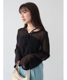 Green Parks ・swing by SET2点ニットカーデ&ニットキャミ