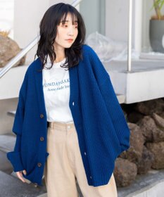 WEGO ルーズフィットカーディガン