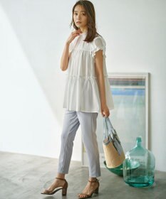 組曲 【接触冷感・吸湿冷感・UVカット】スタイルアップジャージー パンツ