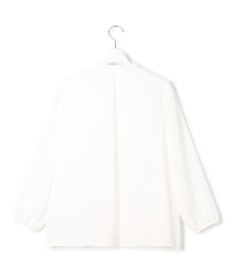 23区 【洗える】ジョーゼットフリル ブラウス