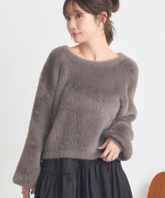 earth music&ecology Ｗフェイスシャギープルオーバー