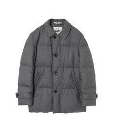 DAKS ウールフラノミドル丈ジャケット