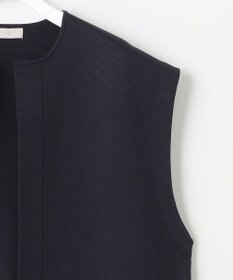 UNFILO 【軽量/ストレッチ/シワになりにくい】ミラノリブ ハーフジレ