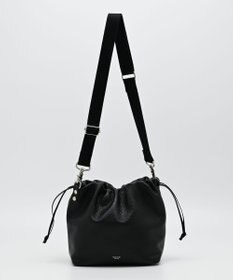 blancle シュリンクレザー ドローストリング2wayバッグ