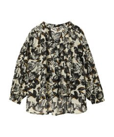 CRAFT STANDARD BOUTIQUE インド綿アソート柄シャツチュニック