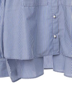 earth music&ecology オーバーフレアシャツ