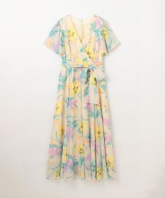 GRACE CONTINENTAL ミモザプリントワンピース