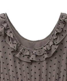 Green Parks ■ＥＳＣＡＲ　リボンｐｔフリルネックワンピース