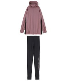 San-ai Resort（三愛水着楽園） 【UPF50＋】　WEB限定　つば付きラッシュ・レギンスセット　M・L　　【San-ai Resort（サンアイリゾート）】