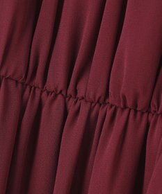 自由区 【WEB限定】シフォンレースコンビネーション ドレス