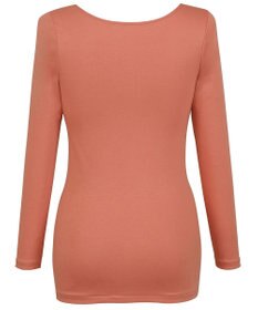 Wing あったかインナー　【綿の贅沢オーガニック】　オーガニックコットン混　やわらかな肌ざわり　８分袖　ウイング／ワコール　EL4830