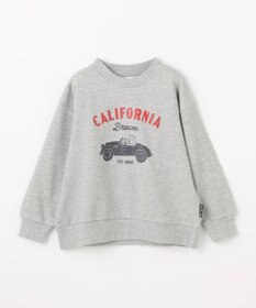 ANY KIDS アニマルプリント 裏毛トレーナー