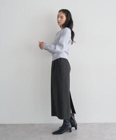 YECCA VECCA メルトンナロースカート