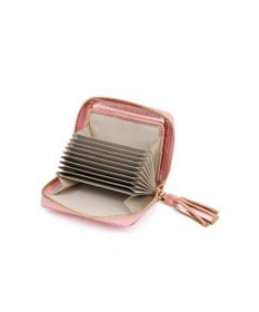 UNBILLION ペルケ perche / ドット型押し・ジャバラカードウォレット