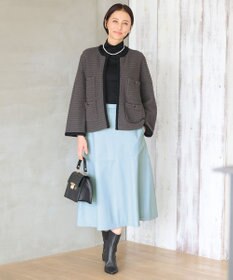 自由区 ラムレザー スカート