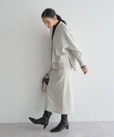 YECCA VECCA メルトンナロースカート