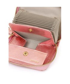 UNBILLION ペルケ perche / ドット型押し・ジャバラカードウォレット