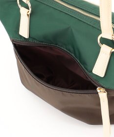 LA BAGAGERIE ウォータープルーフナイロン　2WAYハンドバッグ