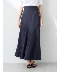 earth music&ecology パール付きマーメイドスカート