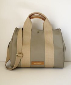 Hekhèr Le Style de Vie 新色追加【日本製 / 2WAY】PUコートコットンキャンバス トートバッグ medium