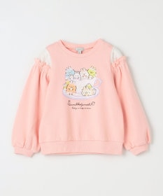 ANY KIDS 【すみっコぐらし】レイヤード 風 トレーナー