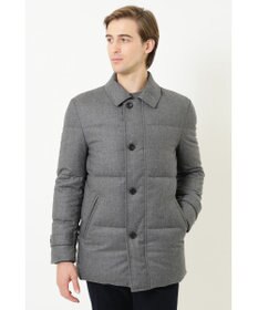 DAKS ウールフラノミドル丈ジャケット