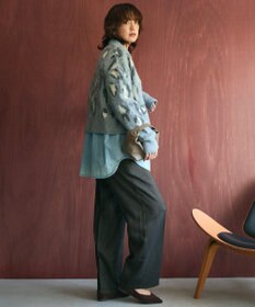 AMERICAN HOLIC レオパード柄ニットカーディガン