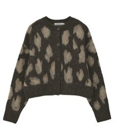 AMERICAN HOLIC レオパード柄ニットカーディガン