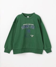 ANY KIDS アニマルプリント 裏毛トレーナー