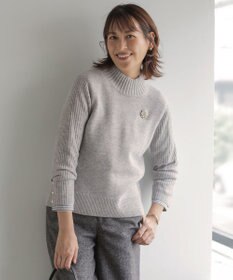 J.PRESS LADIES CASHBIT NEO ハイネック ニット