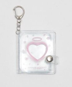WEGO 【痛バ＆推し活グッズ】クリアハートIDフォトアルバムキーホルダー