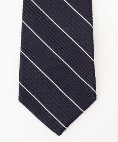J.PRESS MEN 【JAPANESE SILK FRESCO TIE COLLECTION】ダブルストライプ ネクタイ