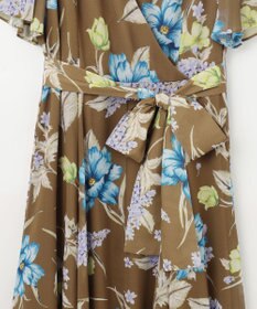 GRACE CONTINENTAL ミモザプリントワンピース