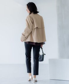 組曲 ショートライトトレンチ ジャケット