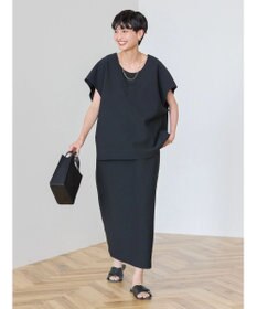 AMERICAN HOLIC クレープジョーゼットＶネックベスト