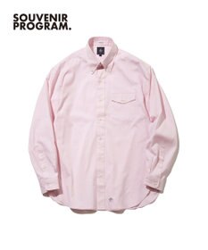 J.PRESS MEN 【J.PRESS ORIGINALS】【UNISEX】Pin Oxford B.D. Shirt / Baggy-Fit