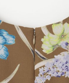 GRACE CONTINENTAL ミモザプリントワンピース