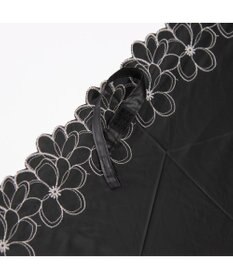 UNBILLION カシュネ cachenez / 【晴雨兼用】【日傘】 【UV カット率99.999.9％以上】PU軽量フラワー刺繍ミニ折りたたみ傘