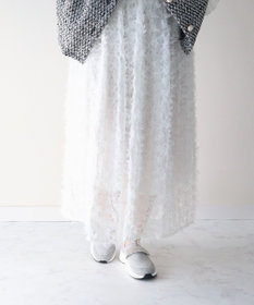 Bridget Birkin 【Bridget Birkin】ベルトストーンニットスニーカー