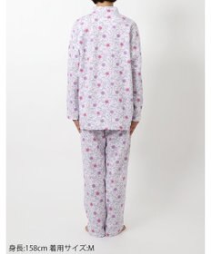 Wing パジャマ 長袖 長ズボン 綿混(本体) あったか レディース EP6013 ウイング／ワコール